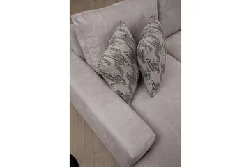 Svanabyn Soffa m. Divan och Schäslong 4-sits - Beige - Möbler - Soffa - U-soffa