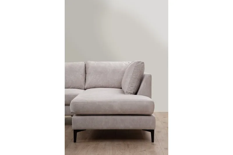 Svanabyn Soffa m. Divan och Schäslong 4-sits - Beige - Möbler - Soffa - U-soffa