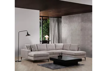 Svanabyn Soffa m. Divan och Schäslong 4-sits - Beige - Möbler - Soffa - U-soffa