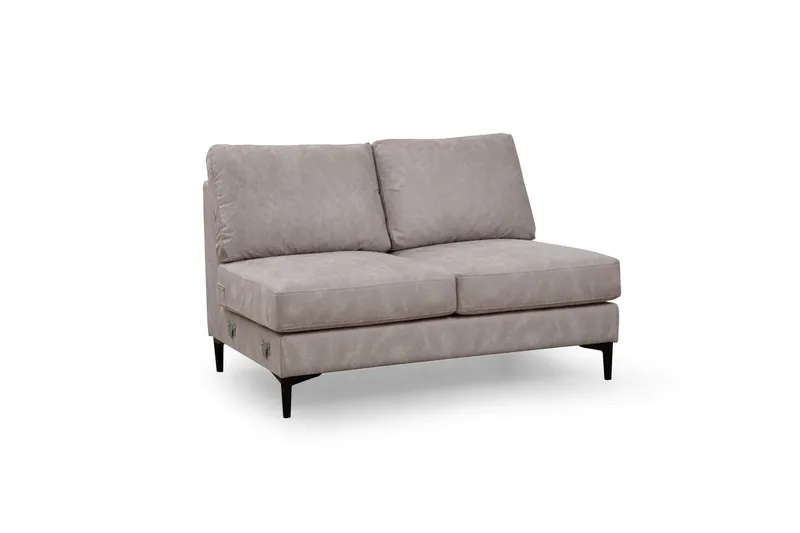 Svanabyn Soffa m. Divan och Schäslong 4-sits - Beige - Möbler - Soffa - U-soffa