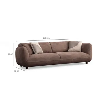 Talrosen 4-sits Soffa - Brun - Möbler - Soffa - 4 sits soffa