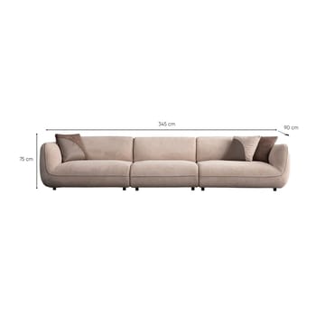 Talrosen 4-sits Soffa - Krämvit - Möbler - Soffa - 4 sits soffa