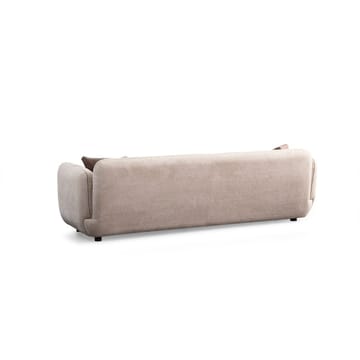 Talrosen 4-sits Svängd Soffa 260 cm i Tyg - Gräddbeige - Möbler - Soffa - 4 sits soffa