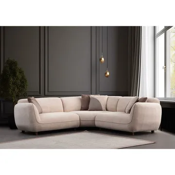Talrosen 5-sits Hörnsoffa - Krämvit - Möbler - Soffa - Hörnsoffa