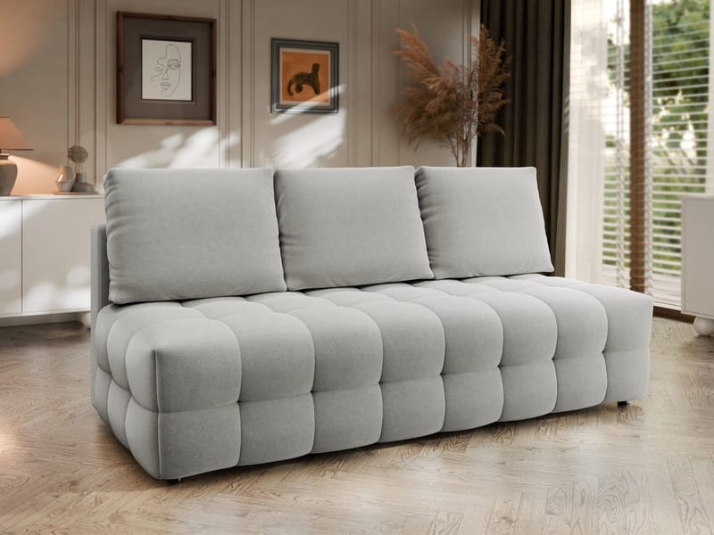 Talvar 3-sits Bäddsoffa - grå - Möbler - Soffa - Bäddsoffa