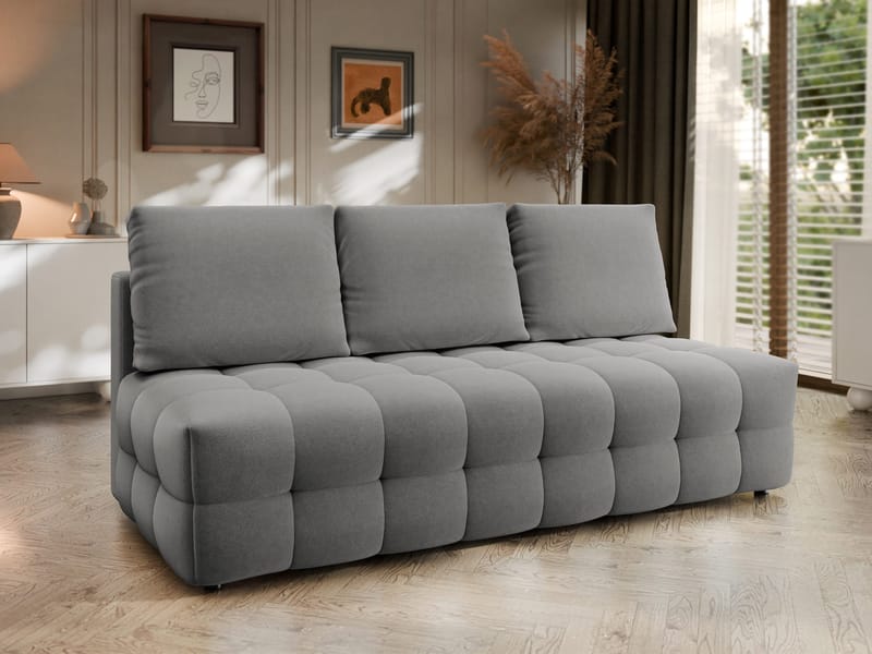 Talvar 3-sits Bäddsoffa - grå - Möbler - Soffa - Bäddsoffa