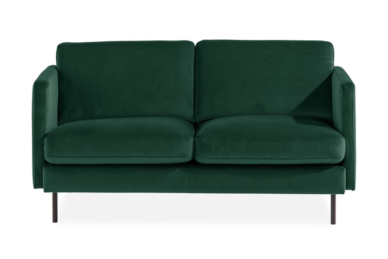 Teodin Sammetssoffa 2-sits - Grön - Sammetssoffa - 2 sits soffa