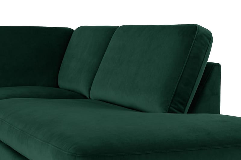 Teodin U-soffa med Divan Sammet Vänster - Grön - Möbler - Soffa - U-soffa