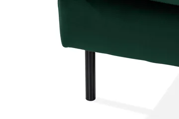 Teodin U-soffa med Divan Sammet Vänster - Grön - Möbler - Soffa - U-soffa