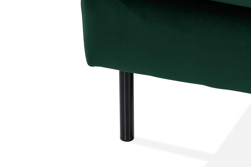 Teodin U-soffa med Divan Sammet Vänster - Grön - Möbler - Soffa - U-soffa