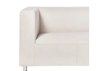 Tomio Soffa 3-sits - Vit/Silver - Möbler - Soffa - 3 sits soffa