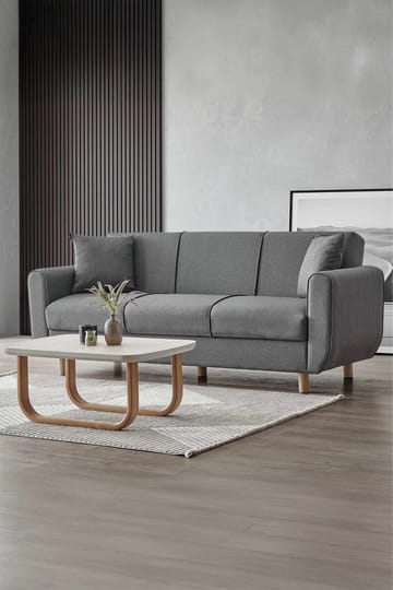 Torlan 3-sits Soffa - Mörkgrå - Möbler - Soffa - Bäddsoffa