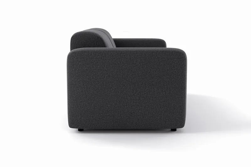 Torvasen 2-sits Soffa i Tyg - Svart - Möbler - Soffa - 2 sits soffa