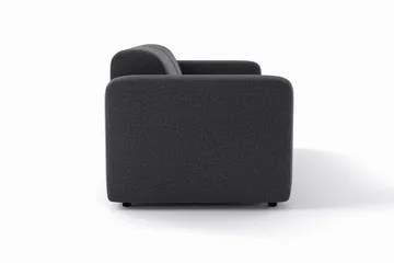 Torvasen 2-sits Soffa i Tyg - Svart - Möbler - Soffa - 2 sits soffa