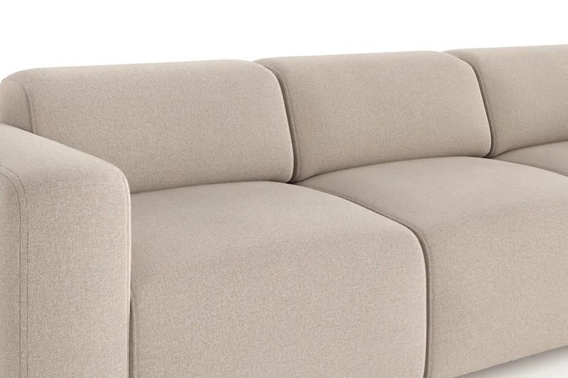 Torvasen 3-sits Soffa i Tyg - Beige - Möbler - Soffa - 3 sits soffa