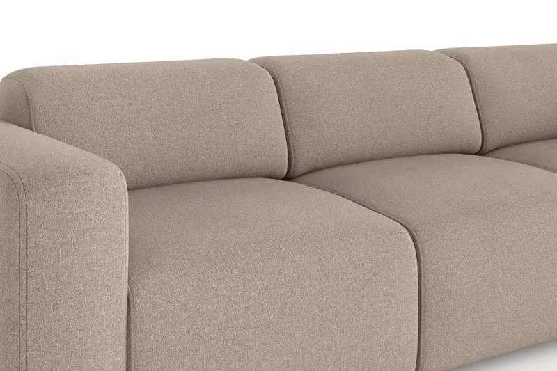 Torvasen 3-sits Soffa i Tyg - Greige - Möbler - Soffa - 3 sits soffa