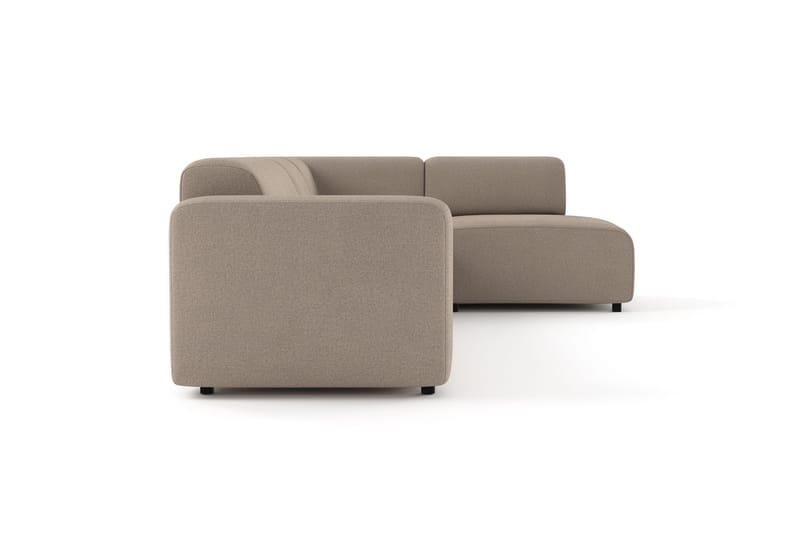 Torvasen 5-sits Soffa med Divan Höger i Tyg - Greige - Möbler - Soffa - Divansoffor & schäslongsoffa