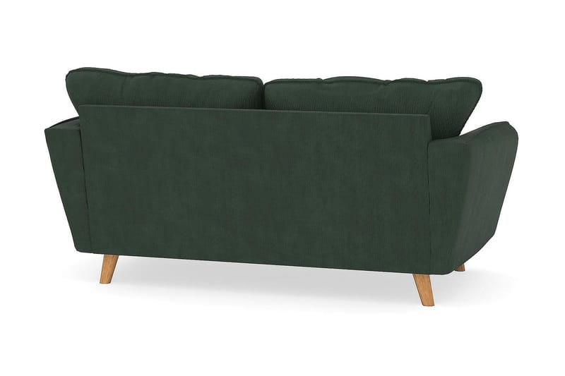 Trend Lyx 2-sits Manchestersoffa - Mörkgrön - Möbler - Soffa - 2 sits soffa