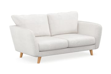 Trend Lyx 2-sits Soffa i Bouclé - Vit - Möbler - Soffa - 2 sits soffa