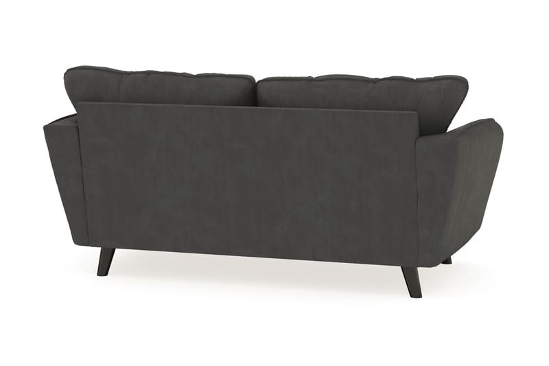 Trend Lyx 2-sits Soffa - Mörkgrå Manchester - Divansoffor & schäslongsoffa - 2 sits soffa med divan