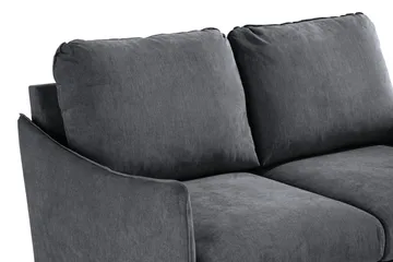 Trend Lyx 2-sits Soffa - Mörkgrå/Ek - Möbler - Soffa - 2 sits soffa