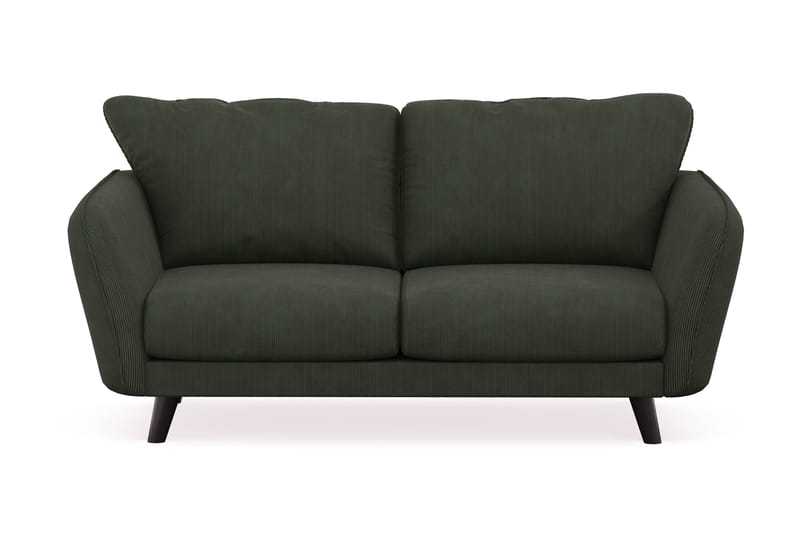 Trend Lyx 2-sits Soffa - Mörkgrön Manchester - Divansoffor & schäslongsoffa - 2 sits soffa med divan