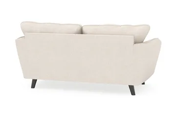 Trend Lyx 2-sits Soffa med Svängda Armstöd i Tyg - Beige - Möbler - Soffa - 2 sits soffa