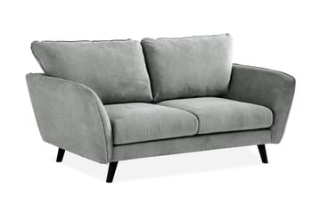 Trend Lyx 2-sits Tygsoffa - Grå - Möbler - Soffa - 2 sits soffa