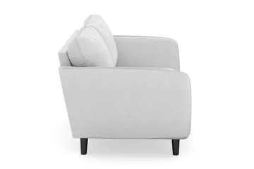 Trend Lyx 2-sits Tygsoffa - Ljusgrå - Möbler - Soffa - 2 sits soffa