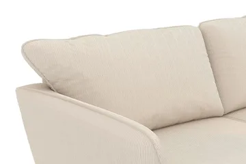 Trend Lyx 3-sits Manchestersoffa - Beige - Möbler - Soffa - 3 sits soffa