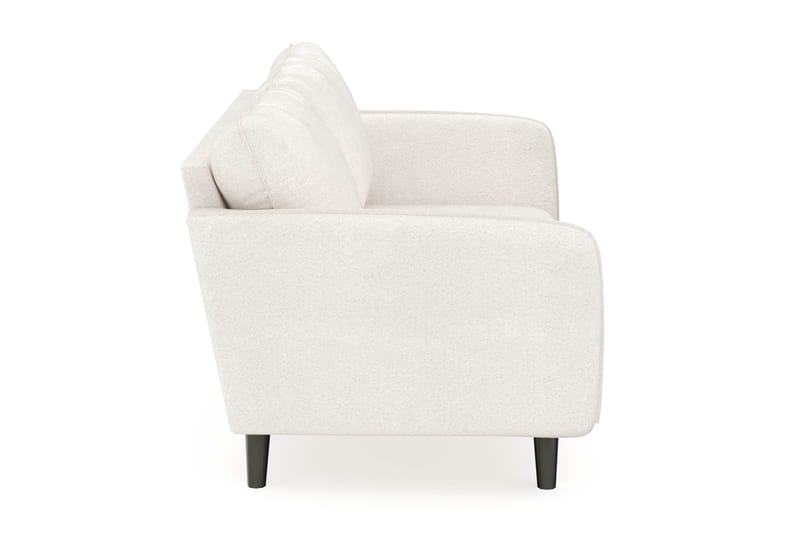 Trend Lyx 3-sits Soffa i Bouclé - Vit - Möbler - Soffa - 3 sits soffa