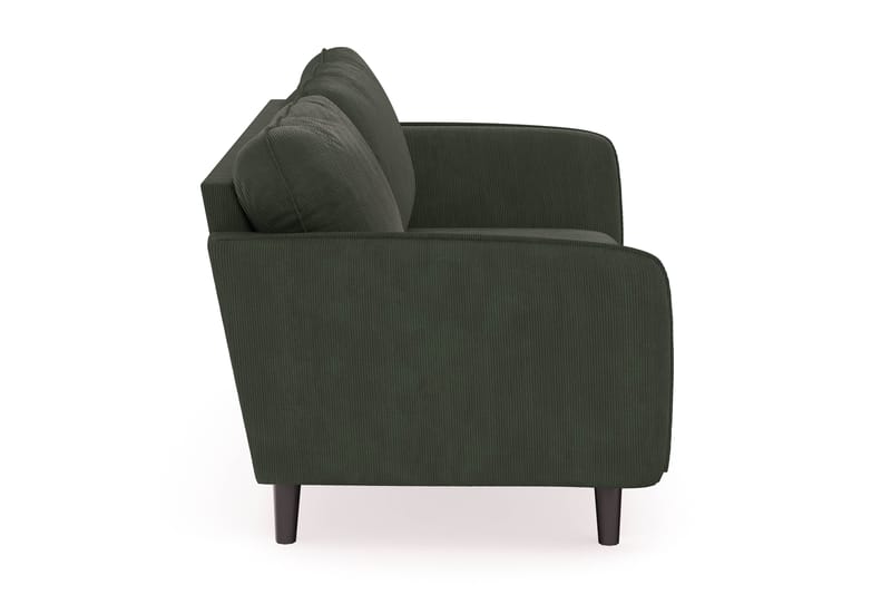 Trend Lyx 3-sits Soffa - Mörkgrön Manchester - Divansoffor & schäslongsoffa - 3 sits soffa med divan