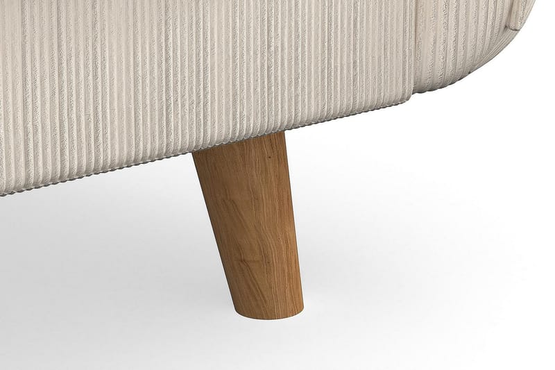 Trend Lyx 4-sits Högervänd U-formad Soffa med Divan och Schäslong i Manchester - Beige - Möbler - Soffa - U-soffa