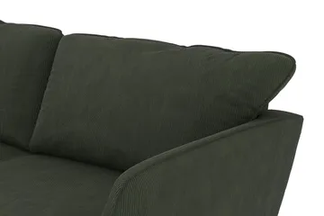 Trend Lyx 4-sits Högervänd U-formad Soffa med Divan och Schäslong i Manchester - Mörkgrön - Möbler - Soffa - U-soffa