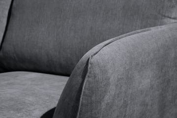 Trend Lyx 4-sits Högervänd U-formad Soffa med Divan och Schäslong i Tyg - Mörkgrå - Möbler - Soffa - U-soffa