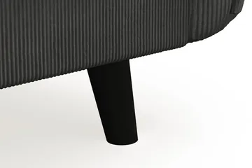 Trend Lyx 4-sits Vänstervänd U-formad Soffa med Divan och Schäslong i Manchester - Mörkgrå - Möbler - Soffa - U-soffa
