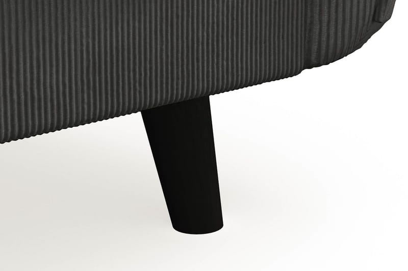 Trend Lyx 4-sits Vänstervänd U-formad Soffa med Divan och Schäslong i Manchester - Mörkgrå - Möbler - Soffa - U-soffa