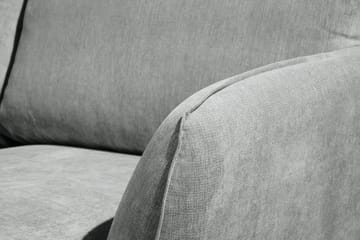 Trend Lyx 4-sits Vänstervänd U-formad Soffa med Divan och Schäslong i Tyg - Grå - Möbler - Soffa - U-soffa