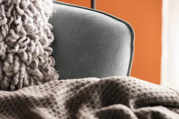 Trend Lyx 4-sits Vänstervänd U-formad Soffa med Divan och Schäslong i Tyg - Grå - Möbler - Soffa - U-soffa