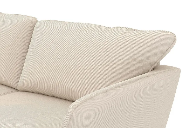 Trend Lyx 6-sits Vändbar L-formad Hörnsoffa i Manchester - Beige - Möbler - Soffa - Hörnsoffa
