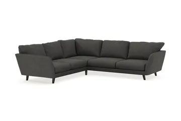 Trend Lyx 6-sits Vändbar L-formad Hörnsoffa i Manchester - Mörkgrå - Möbler - Soffa - Hörnsoffa