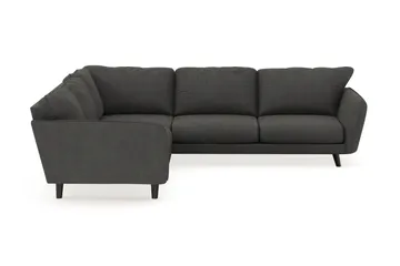 Trend Lyx 6-sits Vändbar L-formad Hörnsoffa i Manchester - Mörkgrå - Möbler - Soffa - Hörnsoffa