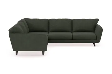Trend Lyx 6-sits Vändbar L-formad Hörnsoffa i Manchester - Mörkgrön - Möbler - Soffa - Hörnsoffa