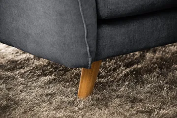 Trend Lyx 6-sits Vändbar L-formad Hörnsoffa i Tyg - Grå - Möbler - Soffa - Hörnsoffa