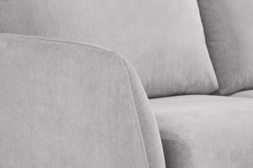Trend Lyx 6-sits Vändbar L-formad Hörnsoffa i Tyg - Grå - Möbler - Soffa - Hörnsoffa