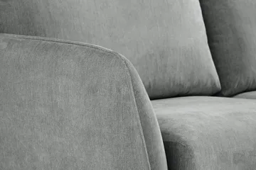 Trend Lyx 6-sits Vändbar L-formad Hörnsoffa i Tyg - Grå - Möbler - Soffa - Hörnsoffa