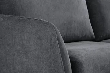Trend Lyx 6-sits Vändbar L-formad Hörnsoffa i Tyg - Grå - Möbler - Soffa - Hörnsoffa
