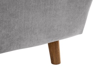 Trend Lyx 6-sits Vändbar L-formad Hörnsoffa i Tyg - Grå - Möbler - Soffa - Hörnsoffa