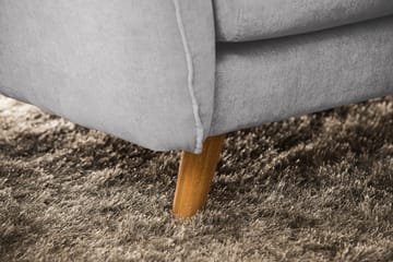Trend Lyx 6-sits Vändbar L-formad Hörnsoffa i Tyg - Grå - Möbler - Soffa - Hörnsoffa