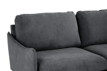 Trend Lyx Hörnsoffa Vändbar - Mörkgrå/Svart - Möbler - Soffa - Hörnsoffa